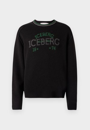 Iceberg MAGLIA GIROCOLLO - Strickpullover - nero