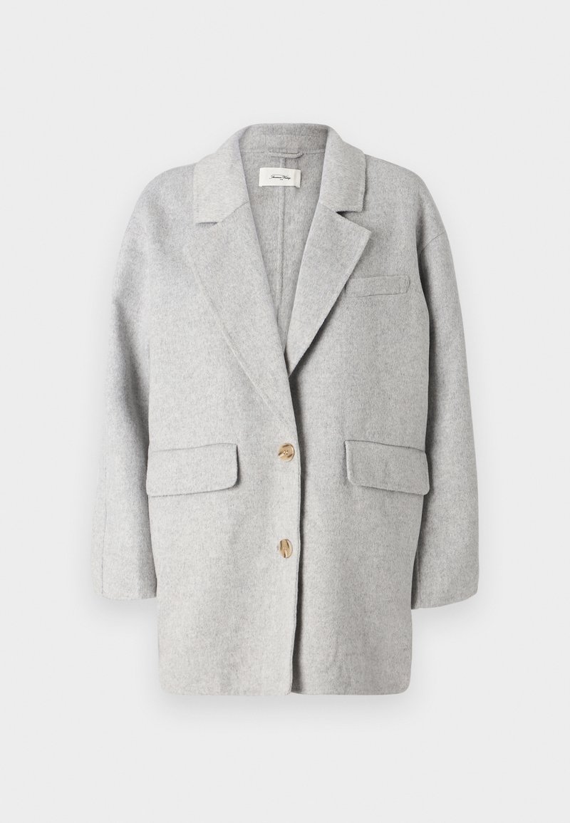 American vintage Mantel donkerblauw