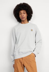 Carhartt WIP NELSON - Mikina - sonic silver garment dyed