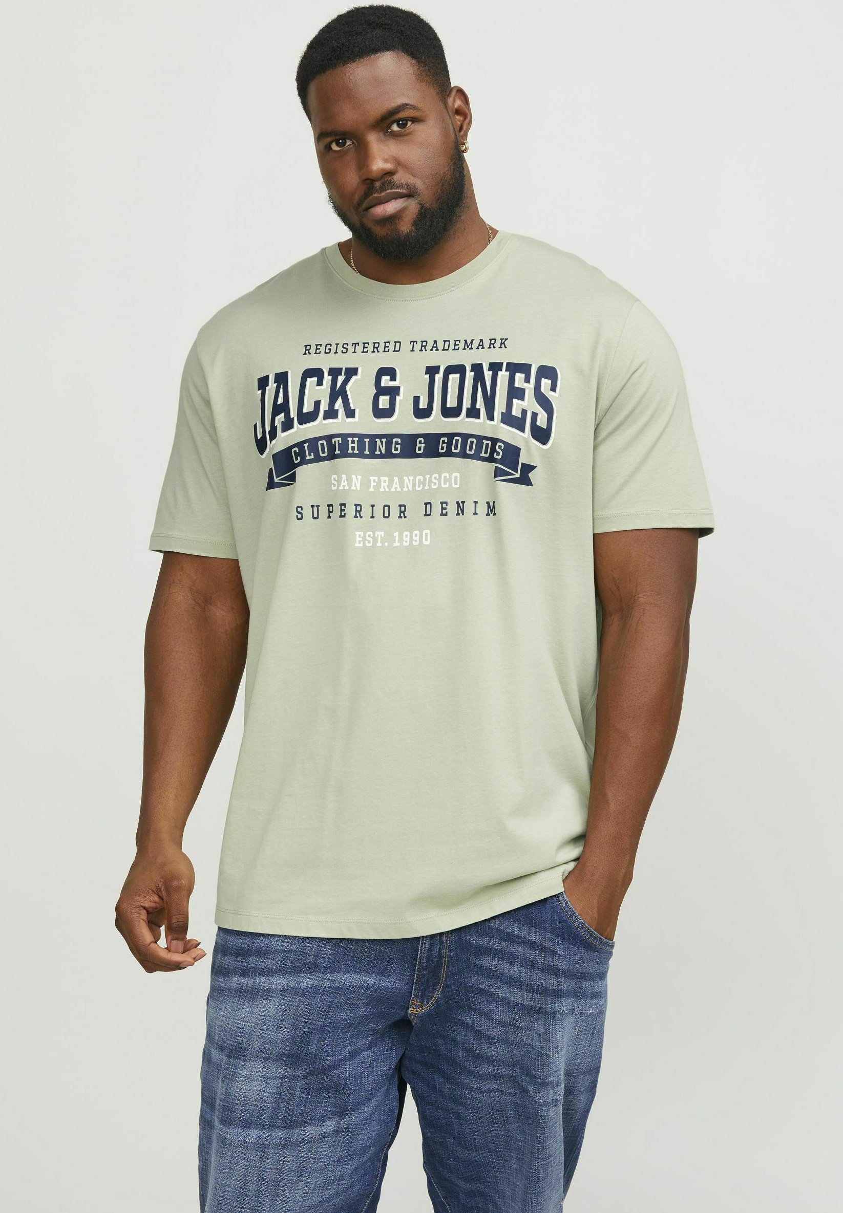 Glenn Slim Fit Jones Junior Jack Jones Jeans Zalando Logo T-shirt