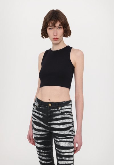 Roberto Cavalli Alt laienevad teksad - nero/bianco
