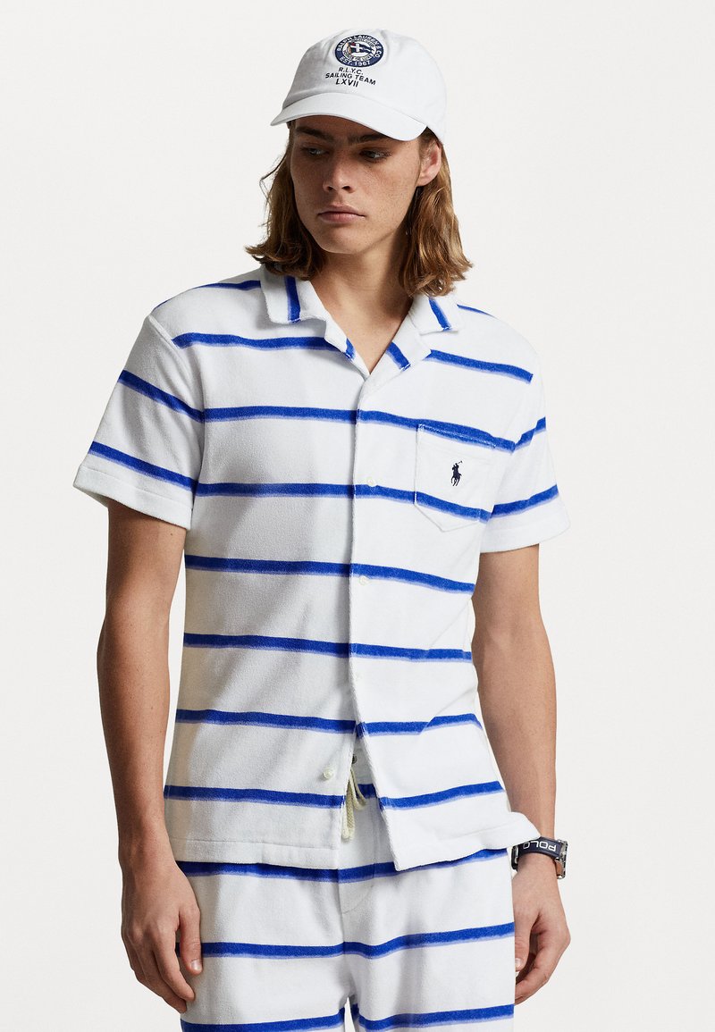 Polo Ralph Lauren - SHORT SLEEVE SPORT - Chemise - white/blue, Agrandir