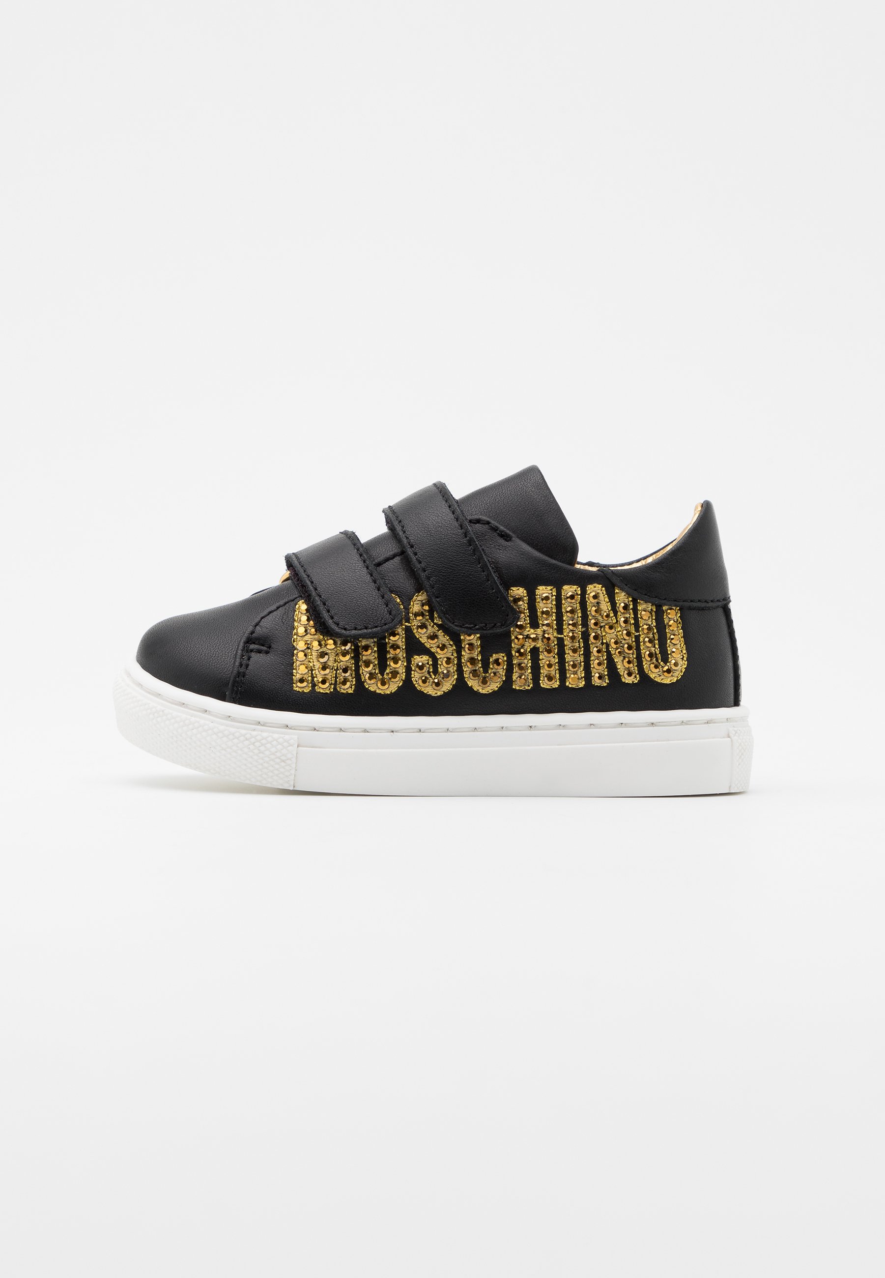 MOSCHINO Joggesko blackgoldsvart Zalando.no MOSCHINO Joggesko blackgold Zalando.no