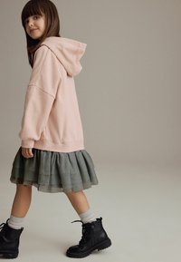 Next 2-IN-1 LONG HOODED - Robe de jour - pink graphic