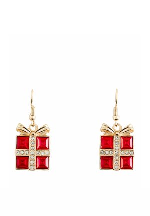 Next, SPARKLE CHRISTMAS PRESENT EARRINGS - Earrings - red
