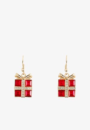 Next, SPARKLE CHRISTMAS PRESENT EARRINGS - Earrings - red