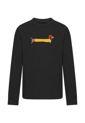 Long sleeved top - black