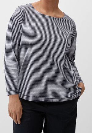 Langærmet T-shirt - dark blue