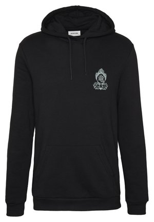 Jersey con capucha - black