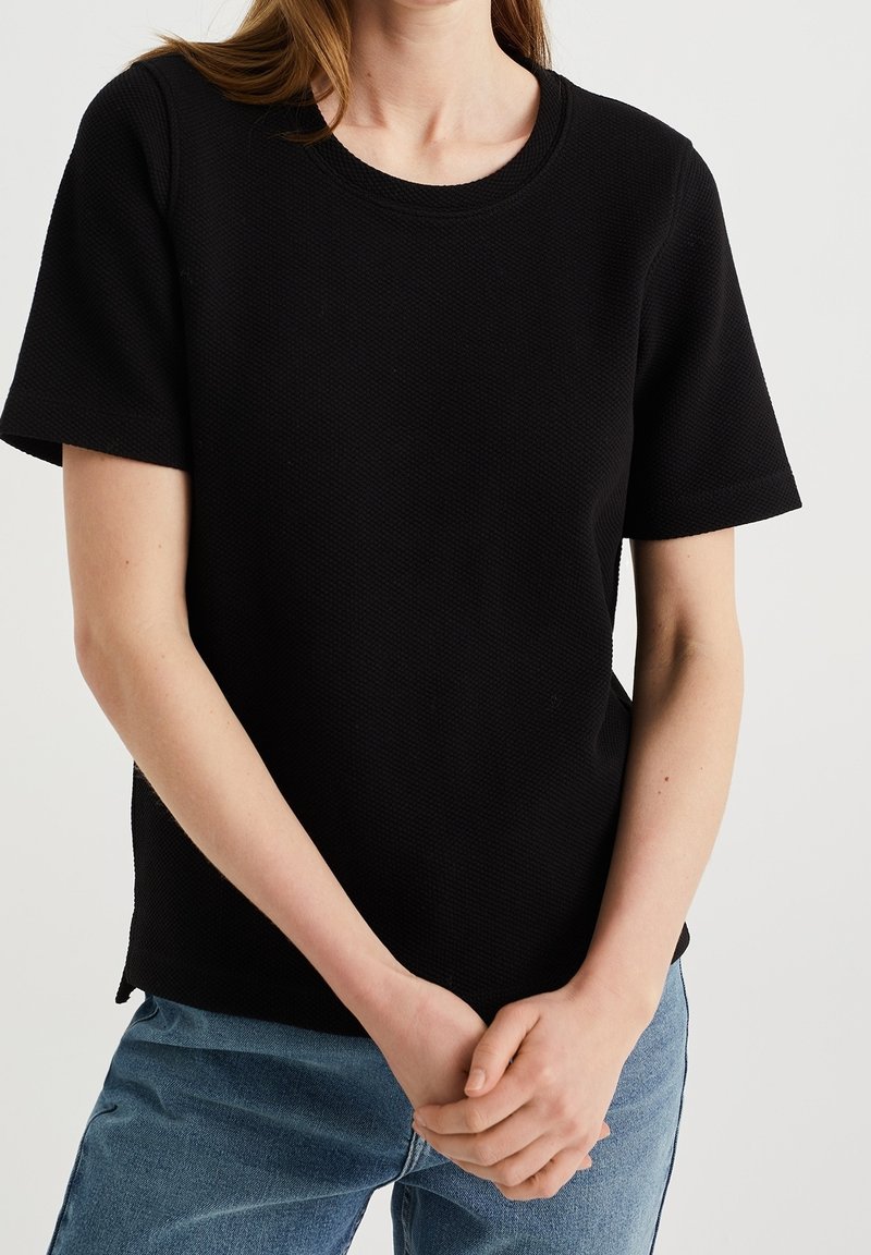 WE Fashion T-shirt - bas - black