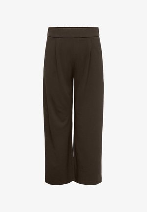 ONLY Carmakoma, HOSE CARSTILLA NORMAL GESCHNITTEN HOSE - Bukser - black coffee