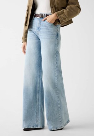 BELLAGIO - Wide Leg - hellblau