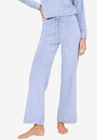 REGULAR FIT - WIDE LEG JOGGERS  . - Treningo apatinė dalis - blue
