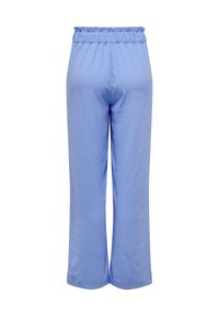 JDY DIVYA HW WIDE PANTS WVN - Pantaloni - blau