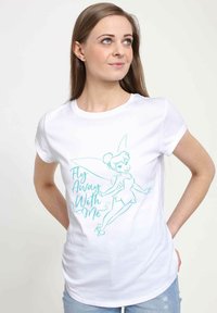 Disney PETER PAN FLY AWAY WITH ME - Triko s� potiskem - white