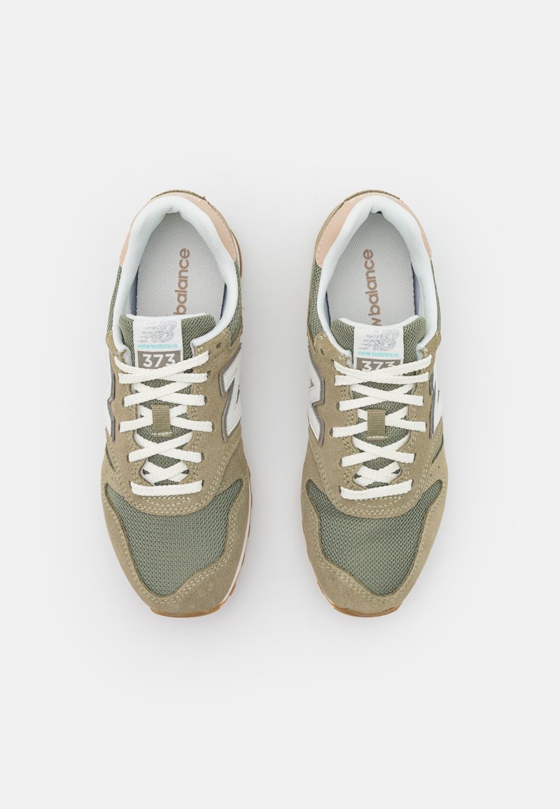 New 373 TRAINERS - Zapatillas green/beige/verde - Zalando.es