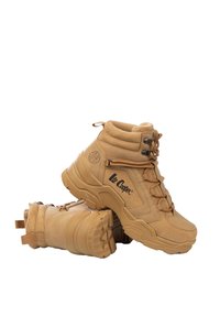 Lee Cooper BUTY - Bottines à lacets - camel