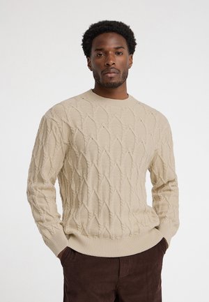 Polo Club, PULLOVER MAN GALLI LONG SLEEVE REGULAR FIT - Jumper - beige