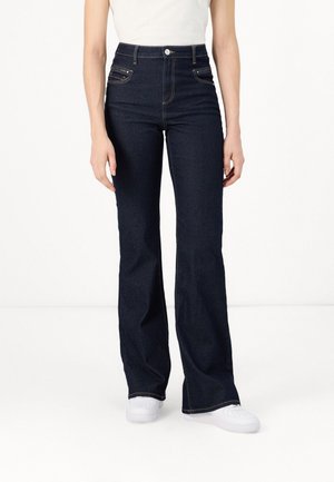 Jean flare - dark-blue denim