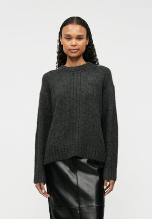 PULLOVER - Πουλόβερ - charcoal heather