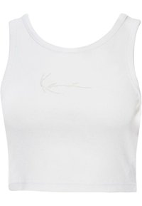 SMALL SIGNATURE RACER  - Top - white
