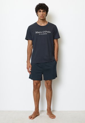 Camiseta estampada - blau