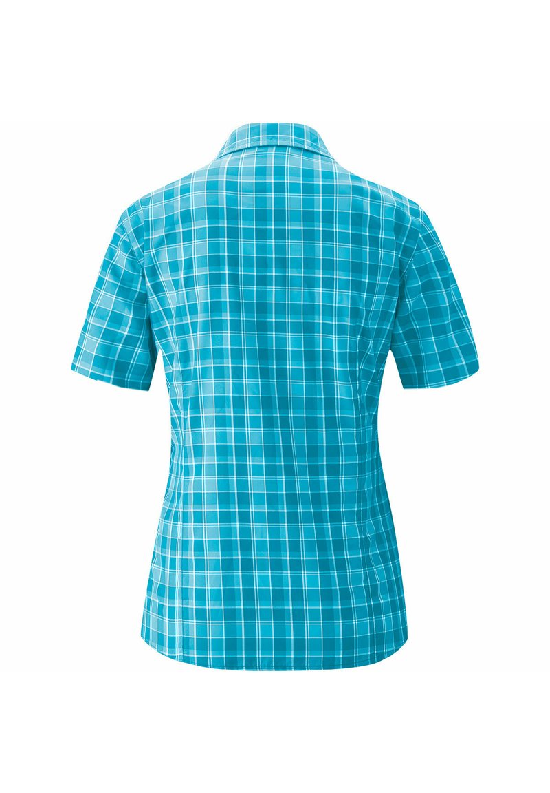 Damen Sportbekleidung | Maier Sports JARA Hemdbluse blue white check/blau - EB84965 Damen Sportbekleidung | Maier Sports JARA Hemdbluse blue white check/blau - EB84965