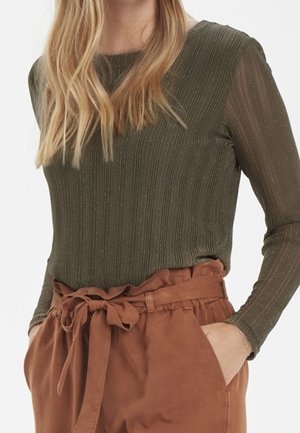 Pitkähihainen paita - dark green