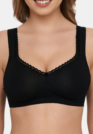 OHNE BÜGEL - Triangle bra - schwarz