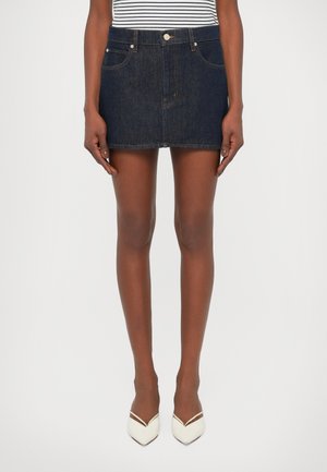 THE MINI SKIRT - Jeansrok - rins
