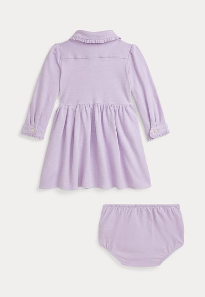 Polo Ralph Lauren OXFORD MESH DRESS & BLOOMER SET - Vestido de dia - spring iris