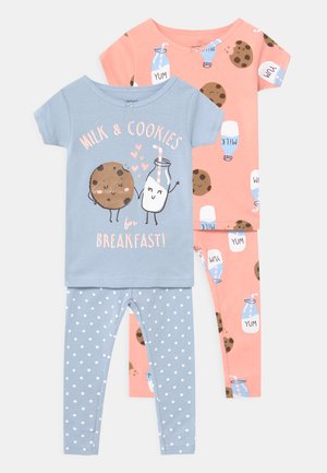 COOKIES 2 PACK - Pijama - light blue/light pink