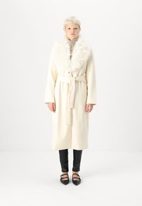 VILA VIMETIL LONG COAT - Cappotto classico - birch