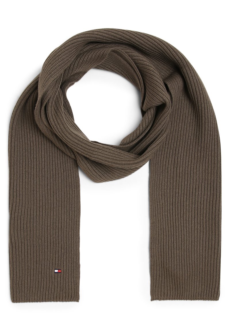 Tommy Hilfiger - ESSENTIAL FLAG  - Sjal / Tørklæder - khaki, Forstør