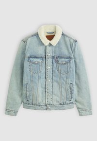 Levi's® TRUCKER Jeansjacke kentucky blue sherpa/light-blue