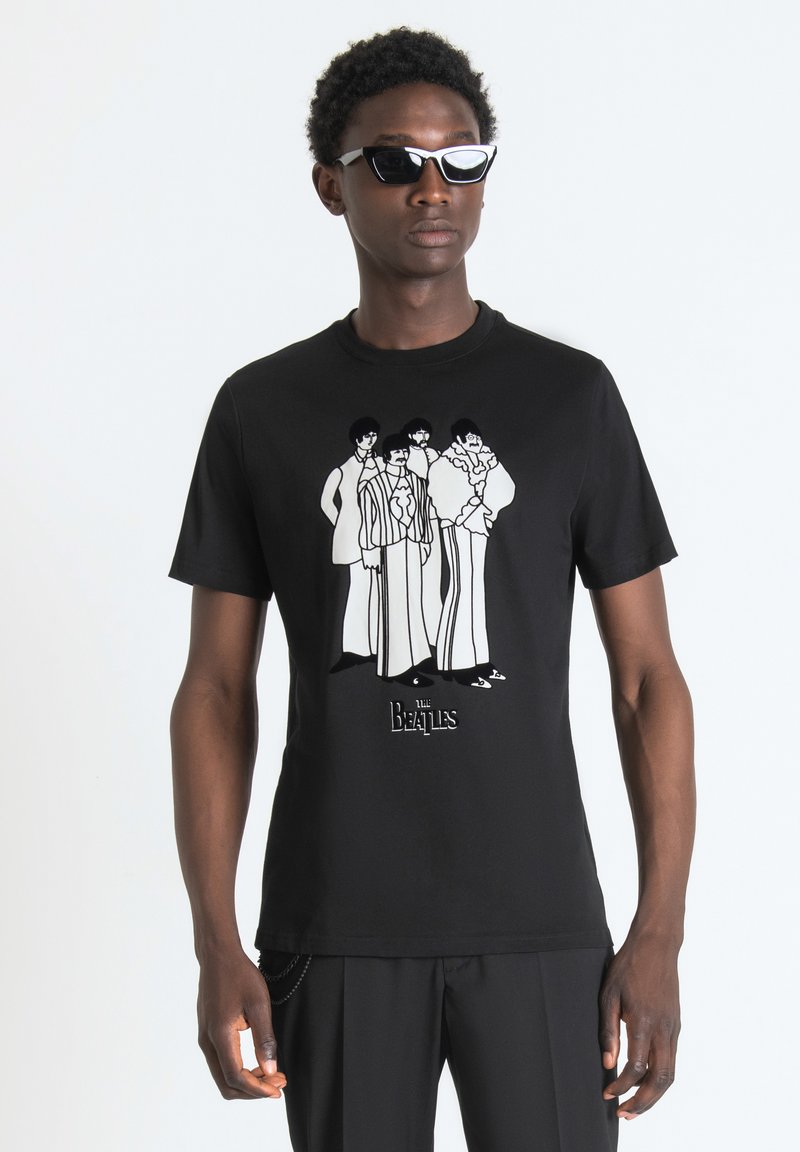 Antony Morato REGULAR FIT T-SHIRT - Camiseta estampada - black
