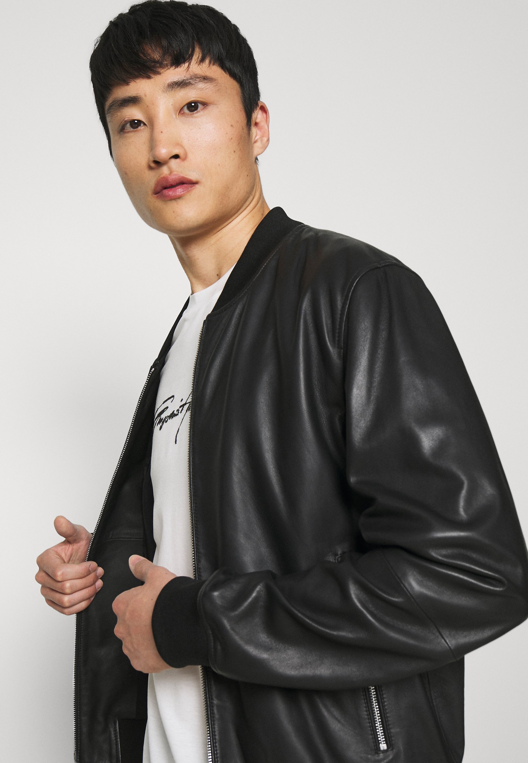 emporio jacket leather