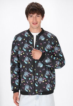 Mo Bomberjacke - black multicolor