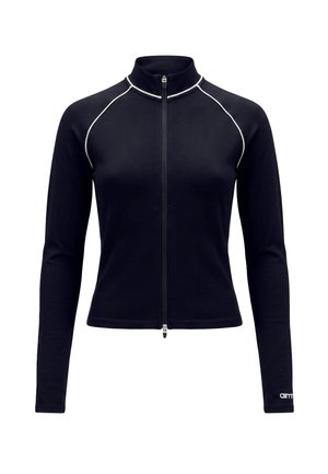 aim’n®, SHAPE SEAMLESS CONTRAST ZIP JACKET - Trainingsjacke - black