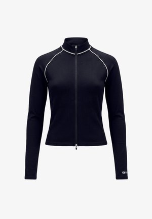 aim’n®, SHAPE SEAMLESS CONTRAST ZIP JACKET - Trainingsjacke - black