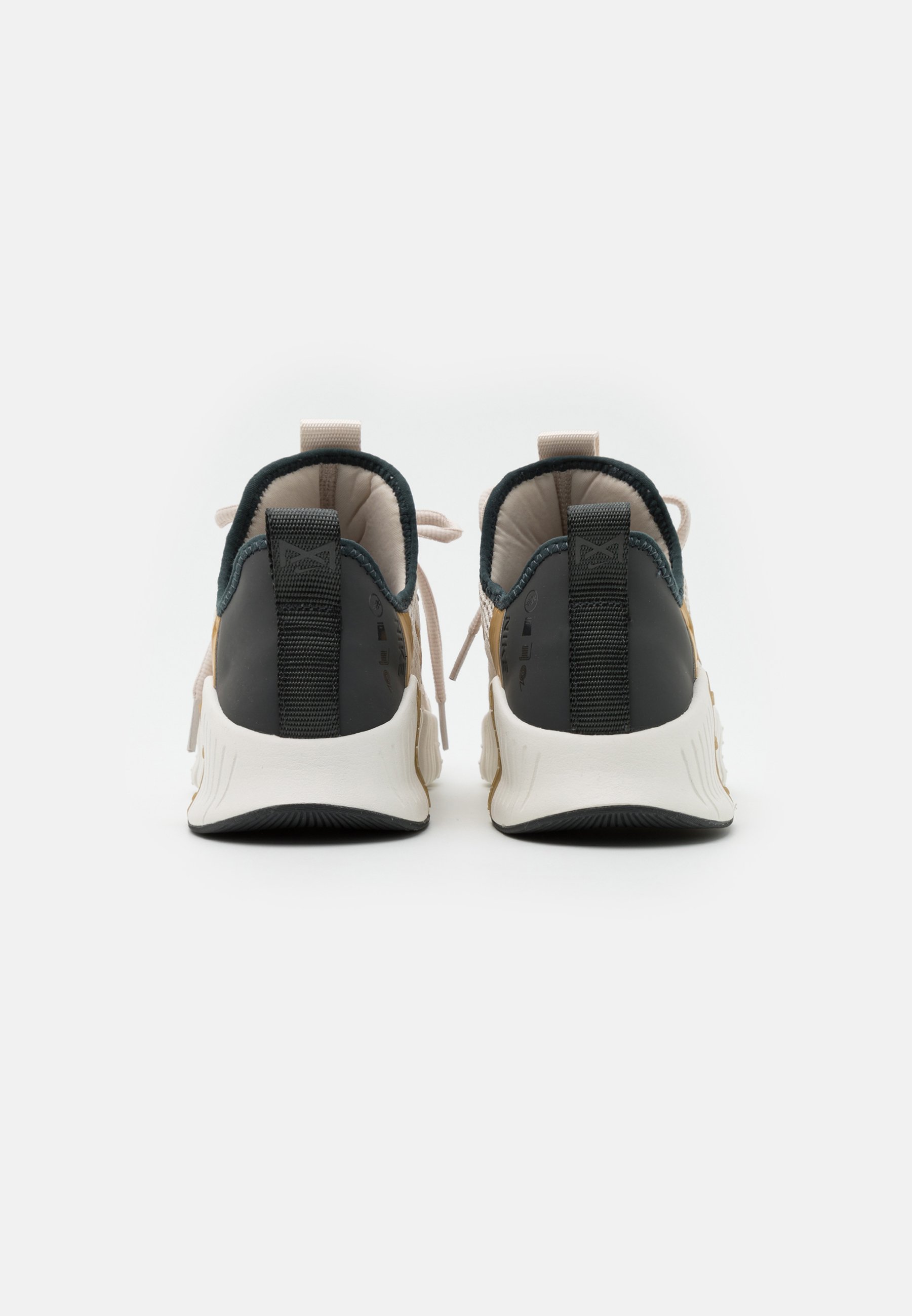 Nike Performance FREE METCON 3 - Sportschoenen - light orewood  brown/metallic gold/dark smoke grey/Beige - Zalando.nl