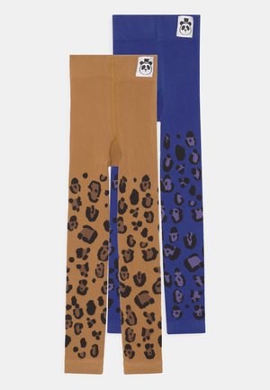 LEOPARD 2 PACK UNISEX - Leggings - multi