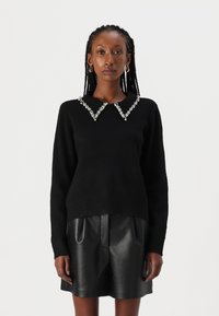 VILA VIPEARL O NECK  - Džemperis - black