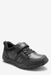 Next Extra Wide Fit Elastic Lace Shoes - Ležerna obuća s vezicama - black
