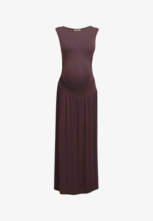 Next, MATERNITY OCCASION DRESS - Vestito lungo - chocolate brown