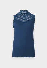 BENITA TURTLENECK - Top - insignia blue