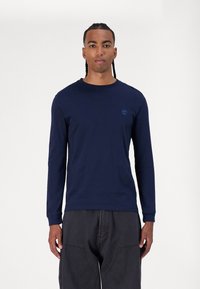 Timberland DUNSTAN RIVER LONG SLEEVE TEE - Hosszú ujjú felső - dark sapphire