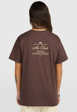 O'Neill, O'NEILL O'NEILL MUST-HAVE BACK GRAPHIC T-SHIRT - TEES SHORTSLEEVE - - T-Shirt print - purple gray