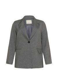 ELIANA  - Blézer - grey melange   chalk stripe