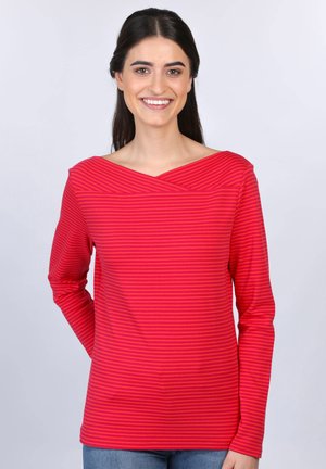 KAJSA - Langarmshirt - rubin